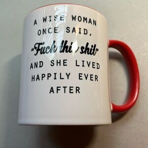 Woman empowerment ceramic coffee mug 16 ounces